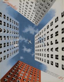Joseph Binder, 'New York' Cover für 'Graphis' 23, 1948