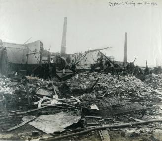 Ein Bild der Verwüstung in Witten von 1906<br>Foto: Goebel</br>