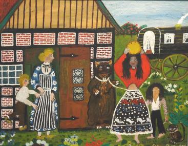 Elisabeth Füller-Teilhof (1920 - 1998) - "Die Vorführung"
