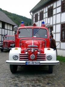 Feuerwehr-Oldtimer in Hagen<br>Foto: LWL</br>