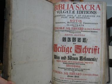 Die geschenkte Bibel ist am 31.10. in Dalheim zu sehen. <br>Foto: LWL/Fisch</br>
