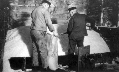 Die Saline in den 50er Jahren. <br>Repro: LWL</br>
