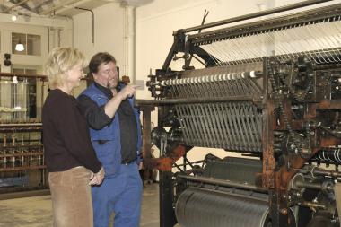 Die Spinnkrempel von 1949 ist eine Rarität.<br>Foto:  LWL/Holtappels</br>