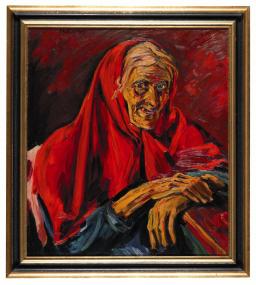Peter August Böckstiegel, Mutterbild, um 1927. <br>Foto: LWL</br>