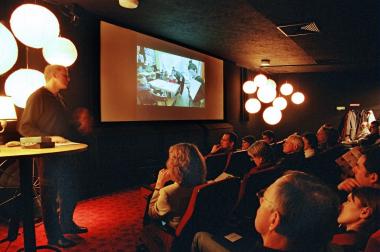 Pädagogen aus ganz Nordrhein-Westfalen nahmen an der Fachtagung ¿Kino macht Schule¿ im ¿Cinema¿ Münster teil.<br> Foto: LWL/Rullert</br>