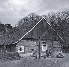 Kötterhaus in Gemenwirthe, Kreis Borken (um 1940). 