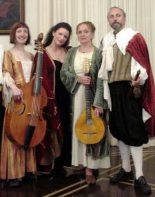 NotaBene, das Ensemble für Alte Musik, entführt beim LWL-Museumsfest in die Zeit der Renaissance.<br>Foto: Jochen Schröder.</br>