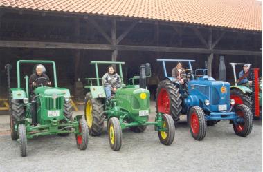 Nicht nur für starke Kerle: Trecker und Bulldoggs auf Zeche Nachtigall