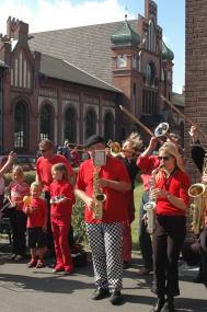 An verschiedenen Orten des Museumsgeländes treten am Samstag Ruhrgebietschöre auf. <br/>Foto: LWL/Hudemann 