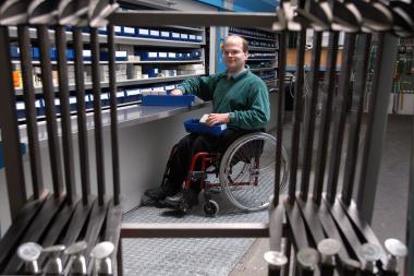 Das LWL-Integrationsamt hat im vergangenen Jahr 3750 Arbeitsplätze für schwerbehinderte Menschen gefördert. <br>Foto: LWL<br />