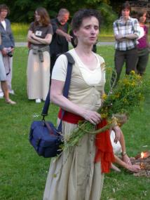 Lili Fischer ist wieder mit ihren Studierenden im LWL-Freilichtmuseum zu Gast.<br/>Foto: LWL