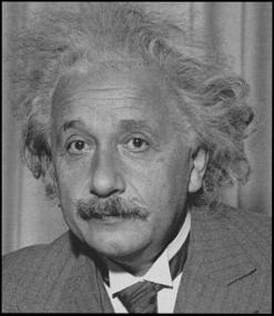 Der Physiker Albert Einstein. <br/>Foto: ChimPANzee