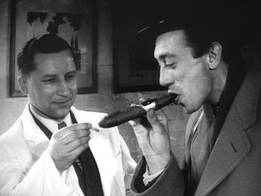 Horst Tappert im Film "Wo ein Wille ist, ist auch ein Weg" (1953), der Freitag auf der Zeche Zollern gezeigt wird. <br>Foto: LWL<br />