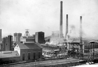 Zeche und Kokerei im Ruhrgebiet.  Repro: LWL