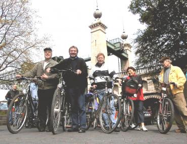 Die Radtour entlang des Rhein-Herne-Kanals startet vor dem Museumseingang des Alten Schiffshebewerks. <br>Foto: LWL<br />