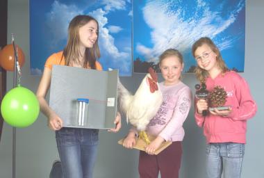 Bei vielen Aktionen und Experimenten erfahren die Kinder viel Wissenswertes über das Wetter.  <br>Foto: LWL<br />