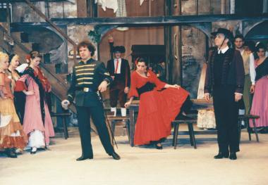 Das Alte Schiffshebewerk ist Kulisse für die Oper ¿Carmen¿. </br> Foto: Aktiv Event