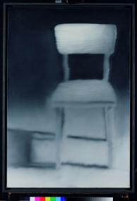 Gerhard Richter, Kleiner Stuhl, 1965, Öl auf Leinwand, 80,0 x 55,0 cm, Inv.Nr. 2307 LG