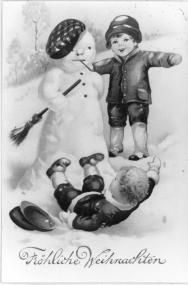 Weihnachtskarte, um 1925. <br>Repro: LWL<br />
