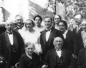 Das Hochzeitsfoto der jüdischen Familie Gumprich aus Münster, 1931.<br>Foto: Foto: Sammlung Möllenhoff/Schlautmann-Overmeye<br />