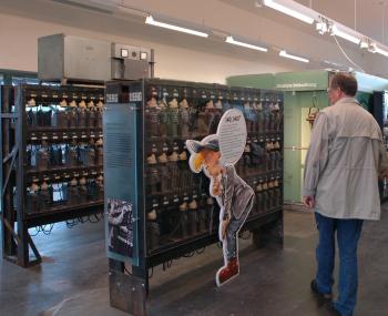 Blick in die Lampenstube in der Dauerausstellung des LWL-Industriemuseums Zeche Zollern.<br>Foto: LWL<br />