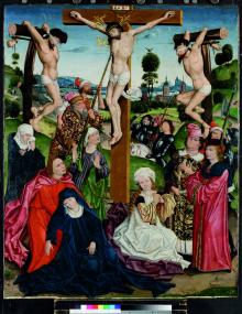 Derick Baegert, Kreuzigung Christi, um 1480/90, Inv. Nr. 60 WKV.<br>Foto: LWL<br />