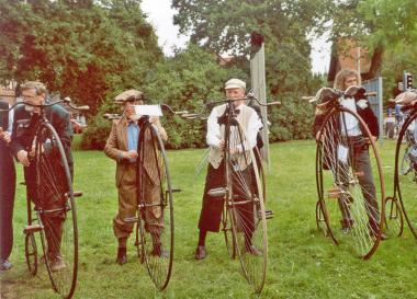 Rund 150 historische Fahrräder sind im LWL-Freilichtmuseum zu Gast. <br>Foto: LWL<br />