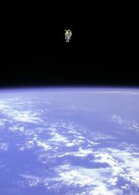 Die Raumfahrt wird 50 Jahre alt - Zur Feier des Jubiläums findet im LWL-Planetarium Münster ein Vortrag mit anschließender Satellitenbeobachtung statt. <br>Foto: NASA<br />