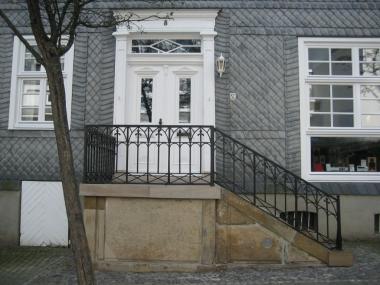 Die Freiteppe ist nach der Restaurierung die besondere Visitenkarte des Hauses. <br>Foto: Lohmann von Rosenberg Architekten Dresden Brilon<br />