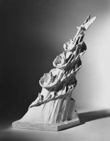 Hermann Obrist, Entwurf zu einem Denkmal, um 1898/1900, Gips, Höhe 88 cm, Museum für Gestaltung Zürich, Kunstgewerbesammlung.<br>Foto: LWL<br />