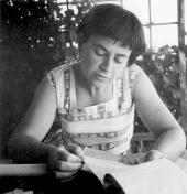 Die nach Palästina ausgewanderte jüdische Schriftstellerin Jenny Aloni (1917-1933) gilt als eine der bedeutendsten Autorinnen der deutschsprachigen Literatur Israels. Ihr Werk besteht aus Romanen, Erzählungen, Gedichten und Tagebüchern.<br>Repro: LWL<br />