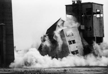 Abriss der Zeche Dorstfeld 2/3, 1963. <br>Foto: Jan Borman<br />