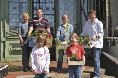 ¿Kungeln, was das (Grün-)Zeug hält¿ auf Zeche Zollern in Dortmund. <br>Foto: LWL/Hudemann<br />