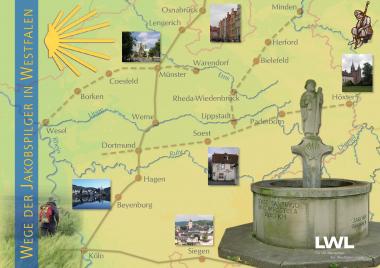 Wege der Jakobspilger in Westfalen.<br>Foto: LWL<br />