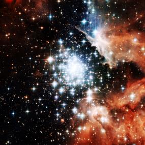 Der Orion-Nebel ist der nächstgelegene Geburtsort von Sternen. Foto: NASA