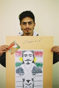 Bildmotiv aus der Ausstellung "Ich integriere mich von frühmorgens bis spätabends ...". <br>Foto: Herminde Oberück<br />