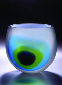 'Iris' heißt dieses Glasgefäß von Camilla Moberg.<br>Foto: LWL<br />