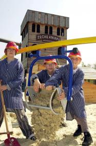 Bergbau hautnah erleben können die jüngsten Extraschicht-Besucher im Kinderbergwerk Zeche Knirps.      Foto: LWL