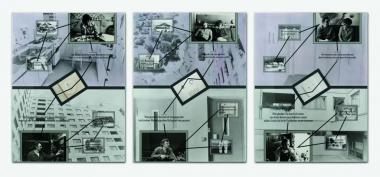 Stephen Willats, ¿Wie ich entdecke, dass wir von anderen abhängig sind¿, 1979/1980.<br>Foto: LWL<br />