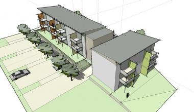 Skizze des Lengericher Appartement-Projekts.<br>Grafik: WLV<br />