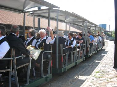 Die Muttentalbahn bringt Museumsbesucher vom Parkplatz zur Zeche Nachtigall.<br>Foto: LWL<br />