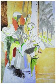 Henri Matisse, Calla-Lilienstrauß auf der Veranda, 1912/13, Staatliche Eremitage, St. Petersbur.<br>Foto: LWL<br />