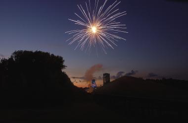 Feuerwerk steht im Mittelpunkt der Finissage zur Ausstellung ¿Prometheus ¿ Feuer im Revier¿ im LWL-Industriemuseum.<br>Foto: LWL<br />