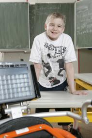 Timo ist Schüler der LWL-Förderschule Dortmund.<br>Foto: LWL/Stephan Wieland<br />