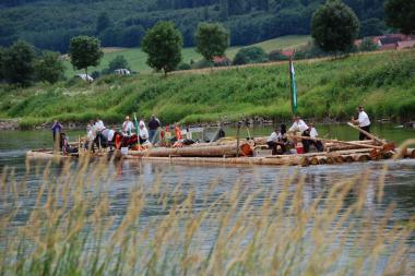 Mit dem Floß von der Oberweser nach Bremen ¿ Reisebericht im LWL-Industriemuseum Schiffshebewerk Henrichenburg.<br>Foto: privat<br />