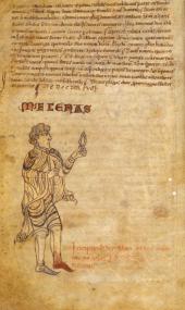 Auszug aus Horaz¿ ¿Carmen saeculare¿.<br>©Biblioteca Apostolica Vaticana, Vatikanstadt<br />