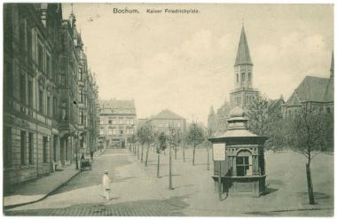 Eine Trinkhalle in Bochum um 1900 zeigt diese Postkarte aus der Sammlung des LWL-Industriemuseums. <br>Foto: LWL<br />