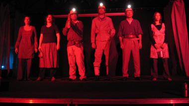 Aufführung "Grubenlicht und Wetter" mit dem DuoSago. <br>Foto: DuoSago<br />
