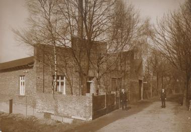 Spinnerei Hochfeld Werner Schwartz, 1961. <br>Foto: Rösler<br />