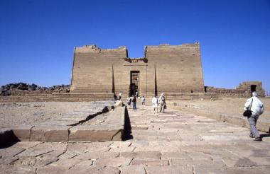 Antike Bauten auf der Insel Philae sind beim Vortrag ¿Ägypten ¿ ein Geschenk des Nil¿ zu bewundern.<br>Foto Letzner<br />